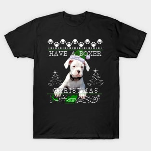 Have a Boxer Dog Christmas Sweater T-Shirt